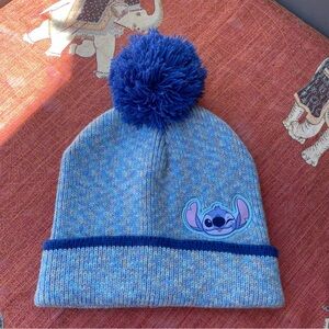 SOLD Stitch Pom Pom Beanie